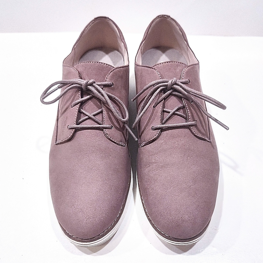 Cole Haan Original Grand Plain Oxford Women's Size 10B Lace Up Shoes Rose Mauve